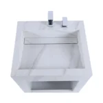 Dual Level Wudu Basin with Linear Waste UK