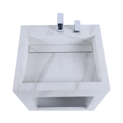 Dual Level Wudu Basin with Linear Waste UK